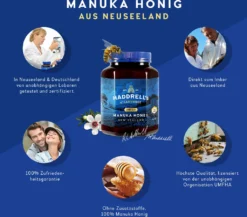 Haddrell's Manuka Honig MGO 1000+ (UMF 22+) In Geschenkbox 250g - Limited Edition -Haribo || Tassimo || Senseo Verkaufsgeschäft 2261f439a545a37a82fa6a116b64de5c