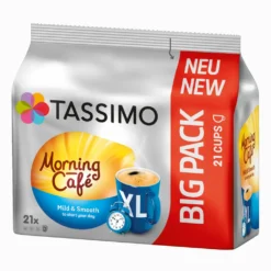 TASSIMO Morning Café XL Mild & Smooth, Kaffeekapseln, XL 21er -Haribo || Tassimo || Senseo Verkaufsgeschäft 25551128d8f46923b346a675d5892355