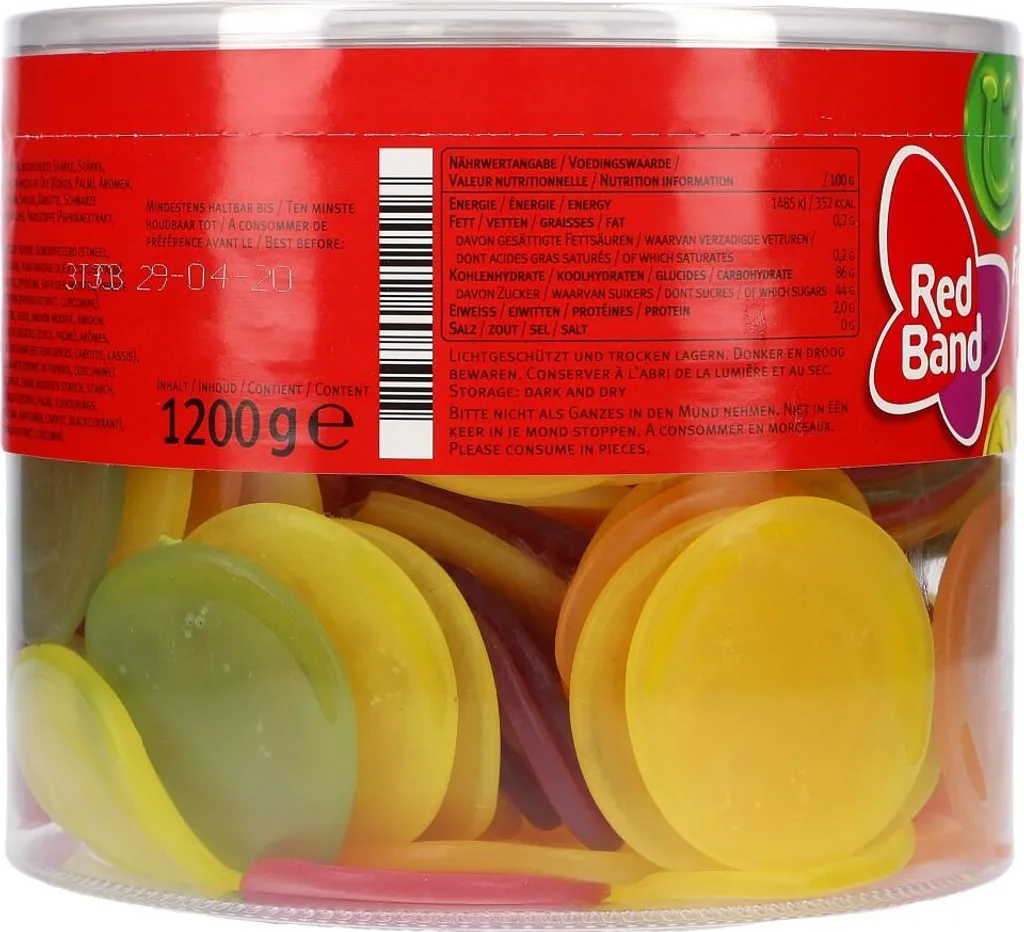 Red Band Fruchtgummi Smile 100 Stück, 1150g 15 Red Band Fruchtgummi Smile 100 Stück, 1150g – Bild 13