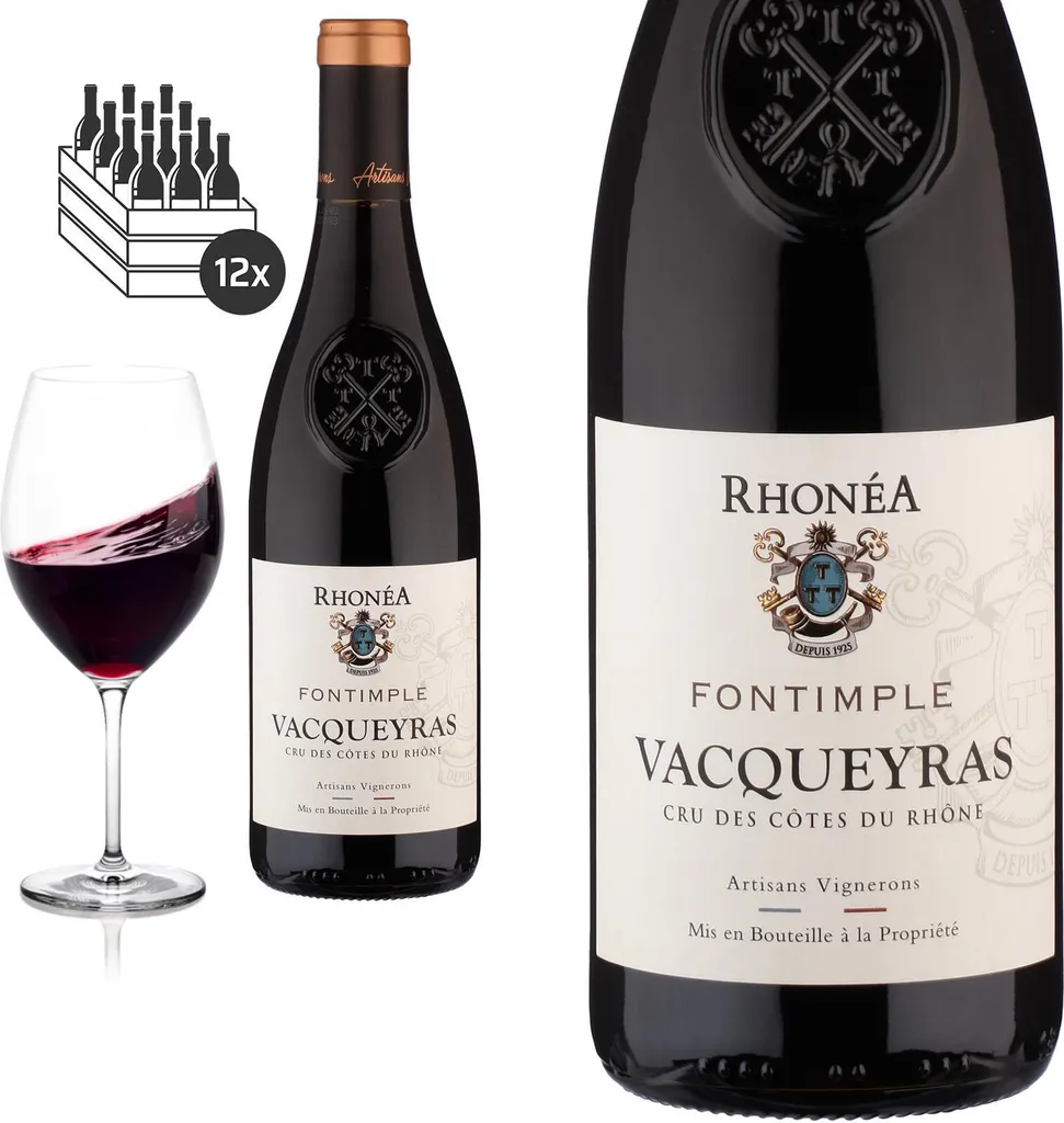 12er Karton 2020 Vacqueyras Seigneur De Fontimple Von Vignerons De Caractère Vacqueyras - Rotwein 3 12er Karton 2020 Vacqueyras Seigneur De Fontimple Von Vignerons De Caractère Vacqueyras - Rotwein