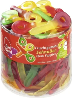 Red Band Fruchtgummi Schnuller 100 Stück, 1150g 18 Red Band Fruchtgummi Schnuller 100 Stück, 1150g -Haribo || Tassimo || Senseo Verkaufsgeschäft 2633e06618abd3e9eebfb2f84117ffdc