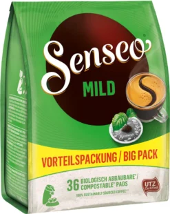 SENSEO Pads Mild UTZ 10 X 36 Kaffeepads Vorratspack - 360 Getränke -Haribo || Tassimo || Senseo Verkaufsgeschäft 265262ba6cd4b21d40ae4e2d0f885b1b