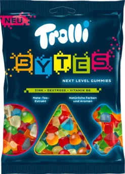 Trolli Bytes Next Level Gummies Fruchtgummi Mit Dextrose 160g