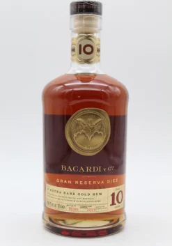 Bacardi Gran Reserva Diez 10 Extra Rare Gold Rum Puerto Rico | 40 % Vol | 0,7 L -Haribo || Tassimo || Senseo Verkaufsgeschäft 2c7c88dde3ab1b80a2334826ab24b9bd