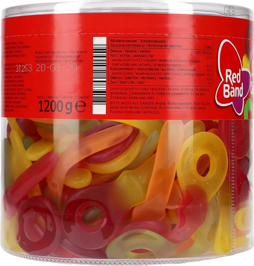 Red Band Fruchtgummi Schnuller 100 Stück, 1150g 15 Red Band Fruchtgummi Schnuller 100 Stück, 1150g – Bild 13