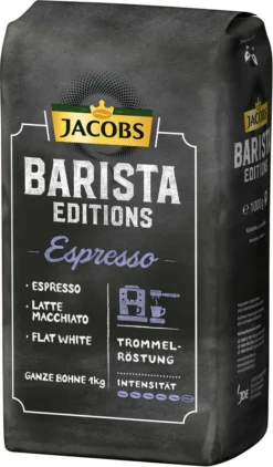 JACOBS Kaffeebohnen Barista Editions Espresso 2 X 1 Kg Espressobohnen Ganze Bohne -Haribo || Tassimo || Senseo Verkaufsgeschäft 2e905323f7f50684c05dc3094b5446e6