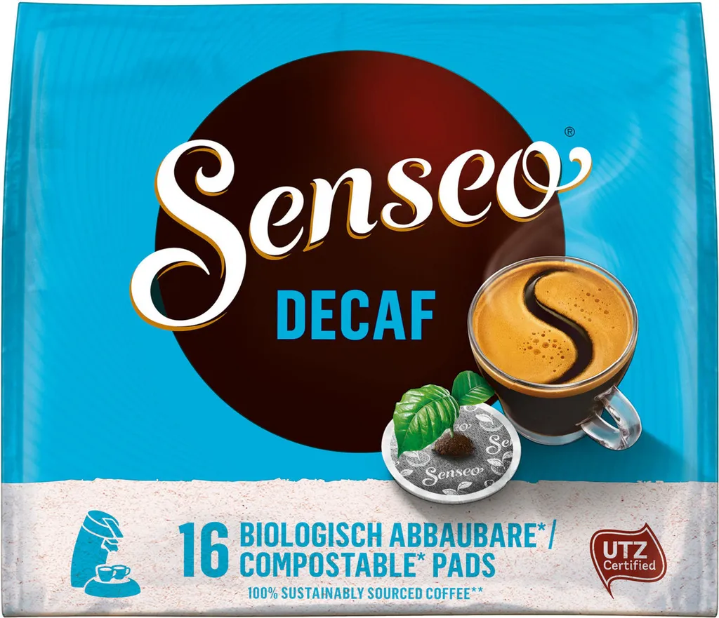 SENSEO Pads Decaf Entkoffeiniert Senseopads UTZ 80 Getränke Pads 4 SENSEO Pads Decaf Entkoffeiniert Senseopads UTZ 80 Getränke Pads – Bild 2