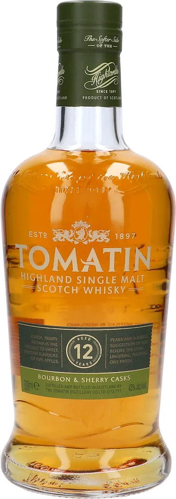 Tomatin 12 Jahre Highland Single Malt Scotch Whisky | 43 % Vol | 0,7 L 11 Tomatin 12 Jahre Highland Single Malt Scotch Whisky | 43 % Vol | 0,7 L – Bild 9