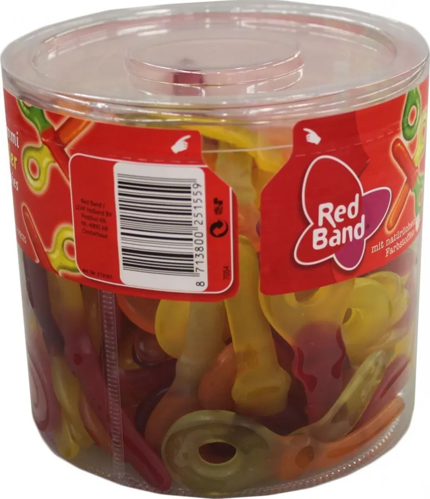 Red Band Fruchtgummi Schnuller 100 Stück, 1150g 8 Red Band Fruchtgummi Schnuller 100 Stück, 1150g – Bild 6