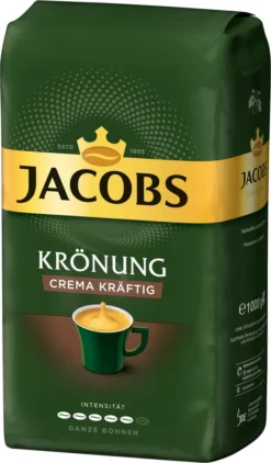JACOBS Kaffeebohnen Krönung Crema Kräftig 2 X 1kg Ganze Kaffee Bohnen + 1 Aluminium Dose Im Barista-Design 16 JACOBS Kaffeebohnen Krönung Crema Kräftig 2 X 1kg Ganze Kaffee Bohnen + 1 Aluminium Dose Im Barista-Design -Haribo || Tassimo || Senseo Verkaufsgeschäft 2f14e5d5a708b571253680195fb3c668 3