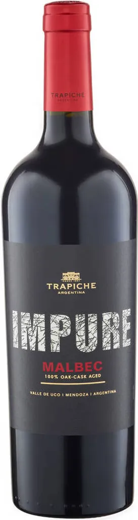 Trapiche Impure Malbec 100 % Oak-Cask Aged Valle De Uco Mendoza Trocken Argentinien | 14 % Vol | 0,75 L 4 Trapiche Impure Malbec 100 % Oak-Cask Aged Valle De Uco Mendoza Trocken Argentinien | 14 % Vol | 0,75 L – Bild 2