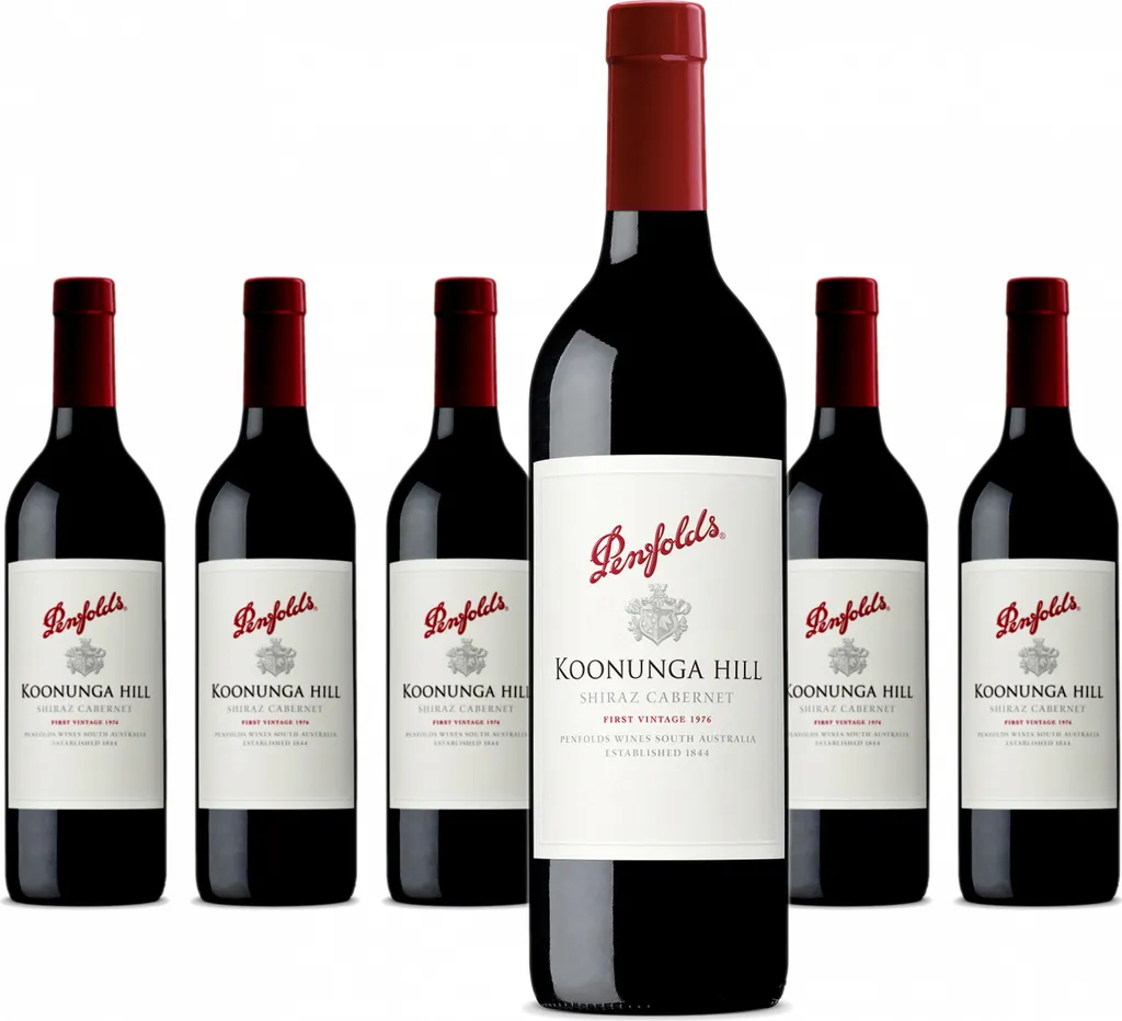 6 X Penfolds Koonunga Hill Shiraz - Cabernet 3 6 X Penfolds Koonunga Hill Shiraz - Cabernet