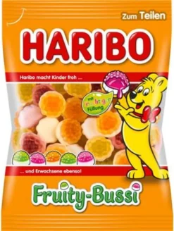 Haribo Fruity Bussi Mit Schaumzucker Und Fruchtfüllung Im Kern 200g -Haribo || Tassimo || Senseo Verkaufsgeschäft 31e4f9c76d86ad99c30f52a9d7691adb