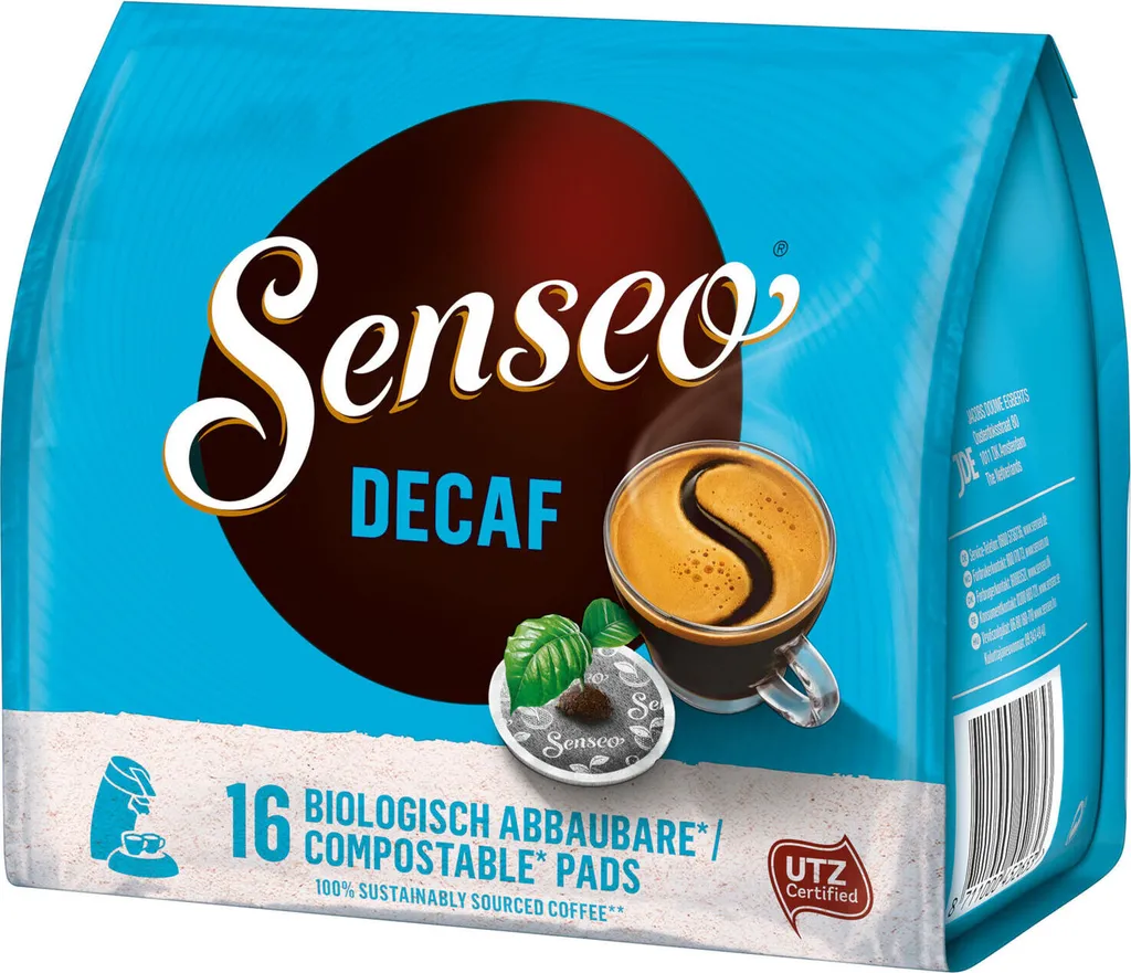SENSEO Pads Decaf Entkoffeiniert Senseopads UTZ 80 Getränke Pads 6 SENSEO Pads Decaf Entkoffeiniert Senseopads UTZ 80 Getränke Pads – Bild 4