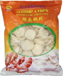 [ 1kg ] SA GIANG Garnelencracker, Nicht Gebacken / Shrimp Krupuk / Kroepoek