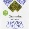 Natürliche Algenchips Seaveg Crispies Glutenfrei4 G Clearspring -Haribo || Tassimo || Senseo Verkaufsgeschäft 3343f4835f8f8385099547500f8efcad