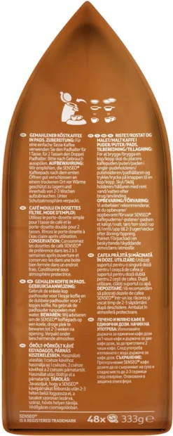 SENSEO Pads Strong Senseopads 4 X 48 Getränke Kaffeepads XXL Packs + 1 Senseo Dose -Haribo || Tassimo || Senseo Verkaufsgeschäft 33b762184f8109b743bc40b554c181fe