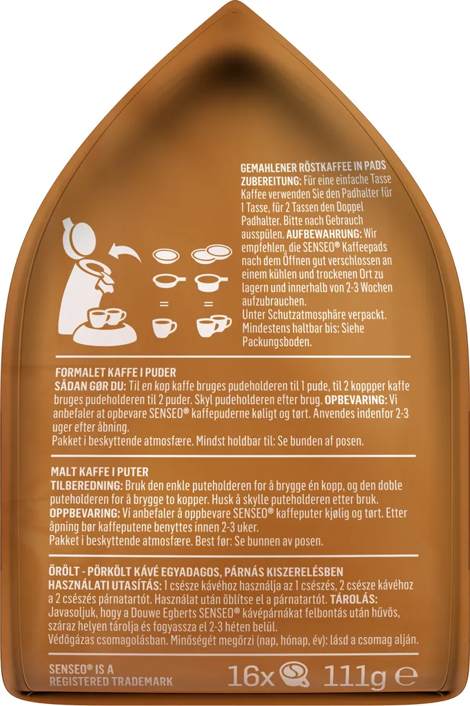 Senseo Strong | 16 Kaffeepads 5 Senseo Strong | 16 Kaffeepads – Bild 3