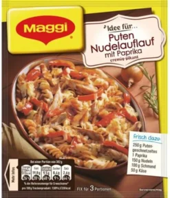 Maggi Fix Für Puten Nudel Auflauf Mit Paprika Saftig Und Pikant 39g -Haribo || Tassimo || Senseo Verkaufsgeschäft 33ea873aab6efb0542c7239d71efc2aa