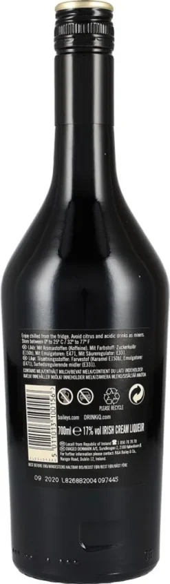 Baileys The Original Irish Cream | 17 % Vol | 0,7 L -Haribo || Tassimo || Senseo Verkaufsgeschäft 34bf4d3b6fec498157c303ee48af8ffe