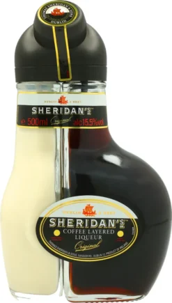 Sheridan's Coffee Layered Double Liqueur | 15,5 % Vol | 0,5 L -Haribo || Tassimo || Senseo Verkaufsgeschäft 35cb466786f056f5fb507d2b5e699974