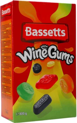 Bassetts WineGums Englisches Weingummi 800g -Haribo || Tassimo || Senseo Verkaufsgeschäft 367fd9bc2bc9c9de78e4a138fbd021eb