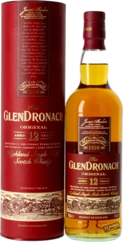 The GlenDronach 12 Jahre Original Highland Single Malt Scotch Whisky In Geschenkpackung | 43 % Vol | 0,7 L -Haribo || Tassimo || Senseo Verkaufsgeschäft 377d55c24246ab2c1fff6bd7b1892746