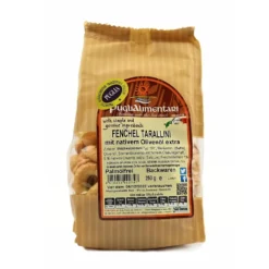 Tarallini Tradizionali Mit Fenchel, Taralli Al Finocchio, Puglialimentari, 250 G -Haribo || Tassimo || Senseo Verkaufsgeschäft 3836683873e078c7ad2d017d08a3b61b