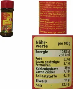 Maggi Würzmischung Nr.5 Hackfleisch 75g -Haribo || Tassimo || Senseo Verkaufsgeschäft 38d1d0f37bbb4664cd309503350bb6bc