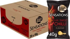 Lay's Sensations Süße Chili-Chips 20 Beutel X 40 Gramm