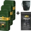 JACOBS Kaffeebohnen Krönung Crema Kräftig 3 Kg Geröstete Ganze Bohnen + 1 Jacobs Barista Becher + 1 Dose 2 JACOBS Kaffeebohnen Krönung Crema Kräftig 3 Kg Geröstete Ganze Bohnen + 1 Jacobs Barista Becher + 1 Dose -Haribo || Tassimo || Senseo Verkaufsgeschäft 397cf7cc2f881b924c9a4b85fd20c70b