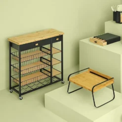 5five Simply Smart Aufbewahrungsbox Kaffe Kapsel Modern Metall Bambus Schwarz/braun 7,5cm X 33cm X 31cm -Haribo || Tassimo || Senseo Verkaufsgeschäft 39d9ba609b25b85b93844e620b4595b4