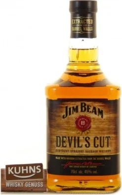Jim Beam Devils Cut 90 Proof Kentucky Straight Bourbon Whiskey | 45 % Vol | 0,7 L 12 Jim Beam Devils Cut 90 Proof Kentucky Straight Bourbon Whiskey | 45 % Vol | 0,7 L -Haribo || Tassimo || Senseo Verkaufsgeschäft 3b1f658dbdecd52fec2f4078b1bcf3bf