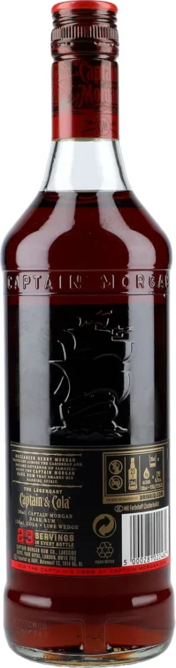 Captain Morgan Dark Rum Karibik | 40 % Vol | 0,7 L -Haribo || Tassimo || Senseo Verkaufsgeschäft 3b735bfa9f11e9459846470d355724a5
