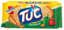Tuc Cracker Mit Würzigem Paprika Geschmack Ein Knabber Spaß 100g