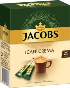 JACOBS Typ Cafe Crema Löslicher Kaffee 12 X 25 Sticks -Haribo || Tassimo || Senseo Verkaufsgeschäft 3d4a5a413d57f62000054ae409e0a4c9