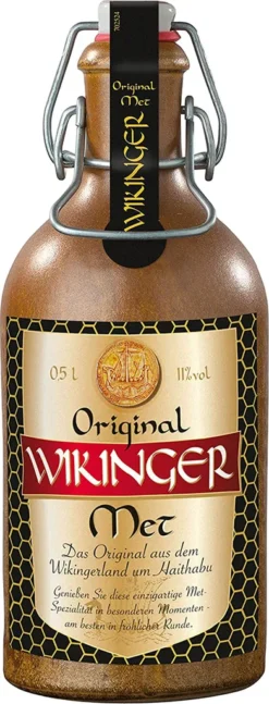 Original Wikinger Met Honigwein Met In Traditionsflasche 500ml