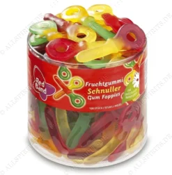Red Band Fruchtgummi Schnuller 100 Stück, 1150g 24 Red Band Fruchtgummi Schnuller 100 Stück, 1150g -Haribo || Tassimo || Senseo Verkaufsgeschäft 3dd9341432d91ae883320d252560a69d