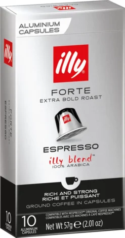 Illy - Forte Espresso Kaffeekapseln - 10 Kapseln -Haribo || Tassimo || Senseo Verkaufsgeschäft 3df64fcbdab45d5b948a43328a4f3898