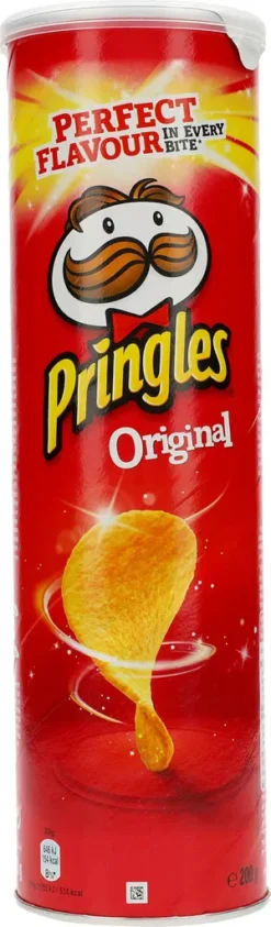 Pringles Original Gesalzene Stapelchips Dezent Würziger Geschmack 185g -Haribo || Tassimo || Senseo Verkaufsgeschäft 3e293682d8a92199bced550e1b54d405