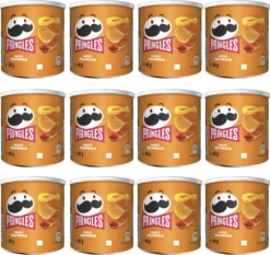 Pringles Sweet Paprika Stapelchips Süß Und Würzig 40g 12er Pack