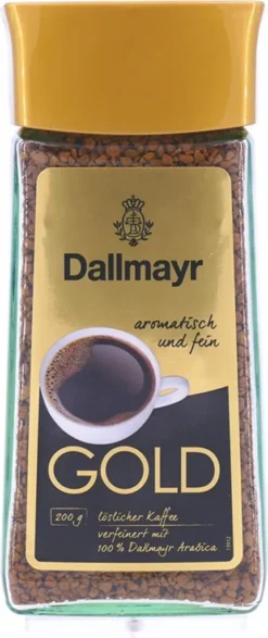 Dallmayr Gold | Löslicher Kaffee | 200g-Glas 7 Dallmayr Gold | Löslicher Kaffee | 200g-Glas -Haribo || Tassimo || Senseo Verkaufsgeschäft 3e6adb8764ccb0b53e0d342b29643ff9