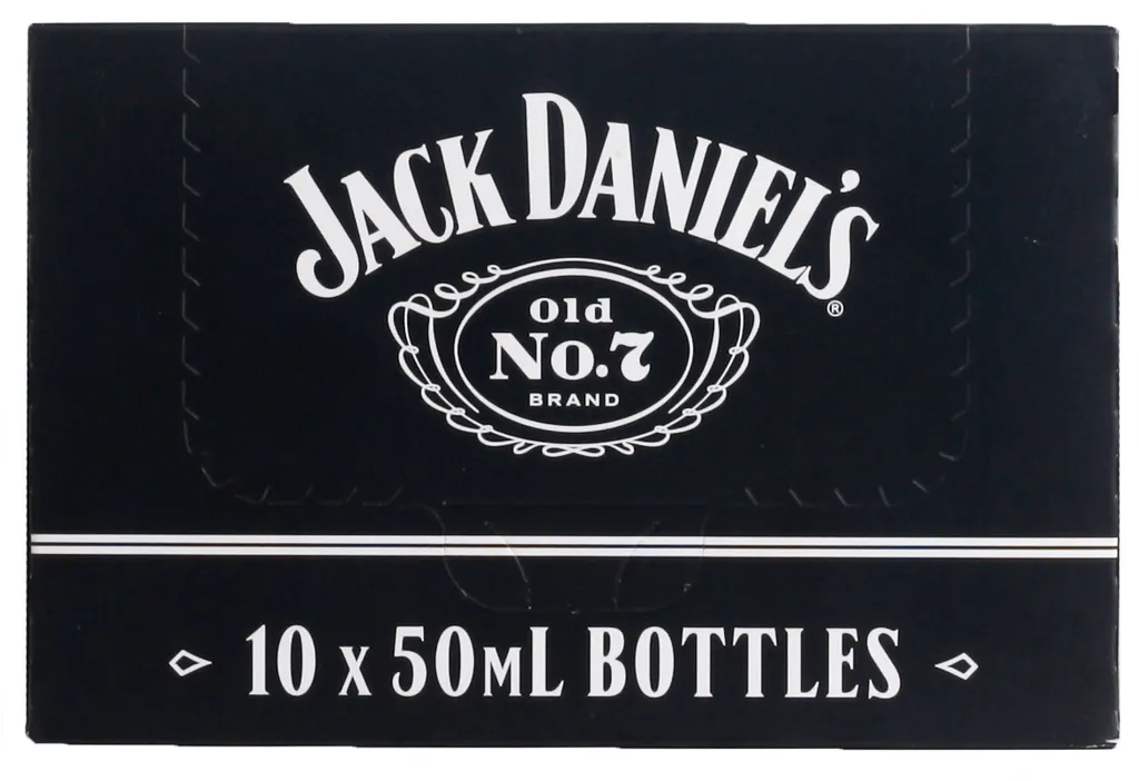 Jack Daniel's Old No. 7 Tennessee Whiskey | 40 % Vol | 10 X 0,05 L 4 Jack Daniel's Old No. 7 Tennessee Whiskey | 40 % Vol | 10 X 0,05 L – Bild 2