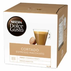 Nescafé® Nescafé Dolce Gusto Cortado Espresso Macchiato | 16 Portionen -Haribo || Tassimo || Senseo Verkaufsgeschäft 3f35042405013004d006bb058dc90a29