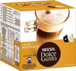 Nescafé® Nescafé Dolce Gusto Latte Macchiato | 8 Kaffeekapseln -Haribo || Tassimo || Senseo Verkaufsgeschäft 416052e4957314ee2ea1ce69a723701c
