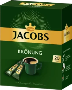 JACOBS Löskaffee Krönung 16 X 20 Sticks Löslicher Kaffee Instantkaffee 320 Getränke 15 JACOBS Löskaffee Krönung 16 X 20 Sticks Löslicher Kaffee Instantkaffee 320 Getränke -Haribo || Tassimo || Senseo Verkaufsgeschäft 4219ede427105f53eee7f66afcdb945e