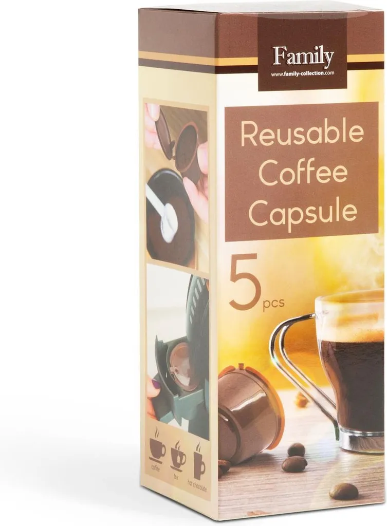 5x Wiederverwendbare Dolce Gusto Kaffeetasse - Umweltfreundlich - Nachhaltig - Kaffeetassen Kapseln - Nachfüllbare Kaffeekapseln - Kaffeekapsel - Dolce Gusto 6 5x Wiederverwendbare Dolce Gusto Kaffeetasse - Umweltfreundlich - Nachhaltig - Kaffeetassen Kapseln - Nachfüllbare Kaffeekapseln - Kaffeekapsel - Dolce Gusto – Bild 4