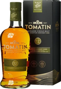 Tomatin 12 Jahre Highland Single Malt Scotch Whisky | 43 % Vol | 0,7 L