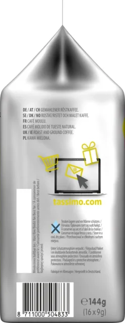 Tassimo Jacobs Caffè Crema Intenso XL | 16 T Discs, Kaffeekapseln 11 Tassimo Jacobs Caffè Crema Intenso XL | 16 T Discs, Kaffeekapseln -Haribo || Tassimo || Senseo Verkaufsgeschäft 43f8f975ea34df432a880de4b797a4a7