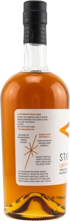 Starward Left Field Single Malt Australian Whisky 0,7l -Haribo || Tassimo || Senseo Verkaufsgeschäft 46341bd6c3ee088ce5260495e2afc741